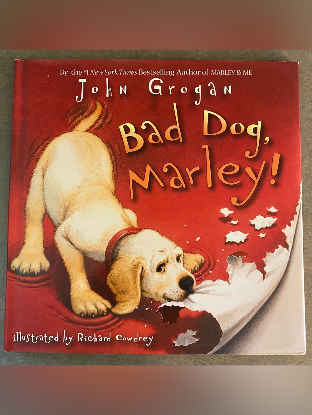 Bad Dog Marley by John Grogan Hardback Children’s Book